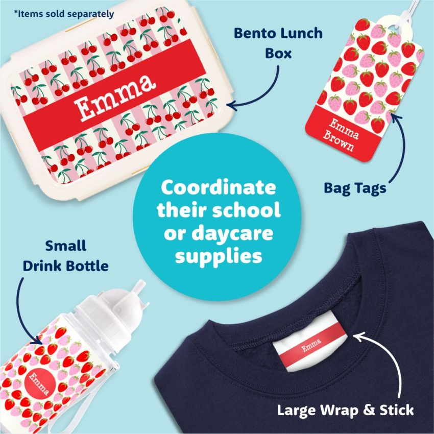 Large Wrap & Stick Clothing Name Labels product preview image