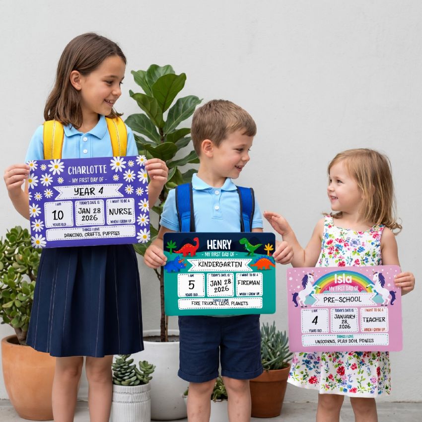 First Day Signs product preview image