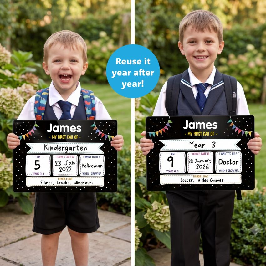 First Day Signs product preview image
