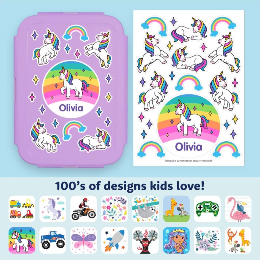 Lunch Box Name Labels product preview image