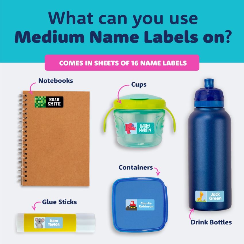Medium Name Labels product preview image