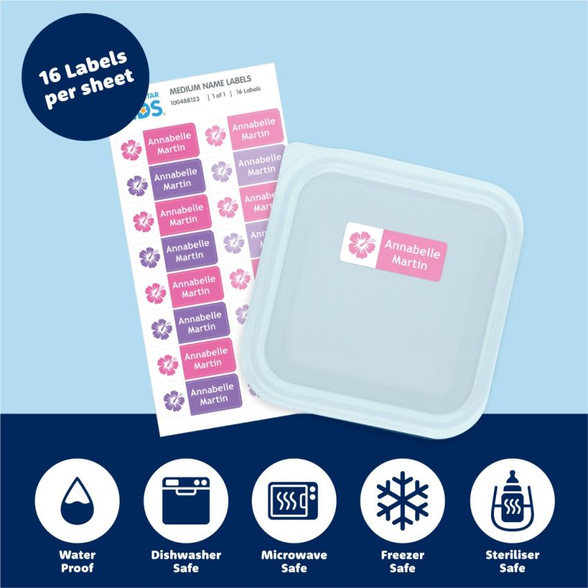 Classic Medium Name Labels product preview image