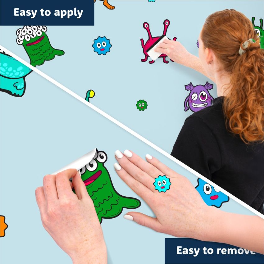 Monsters Wall Stickers product preview image