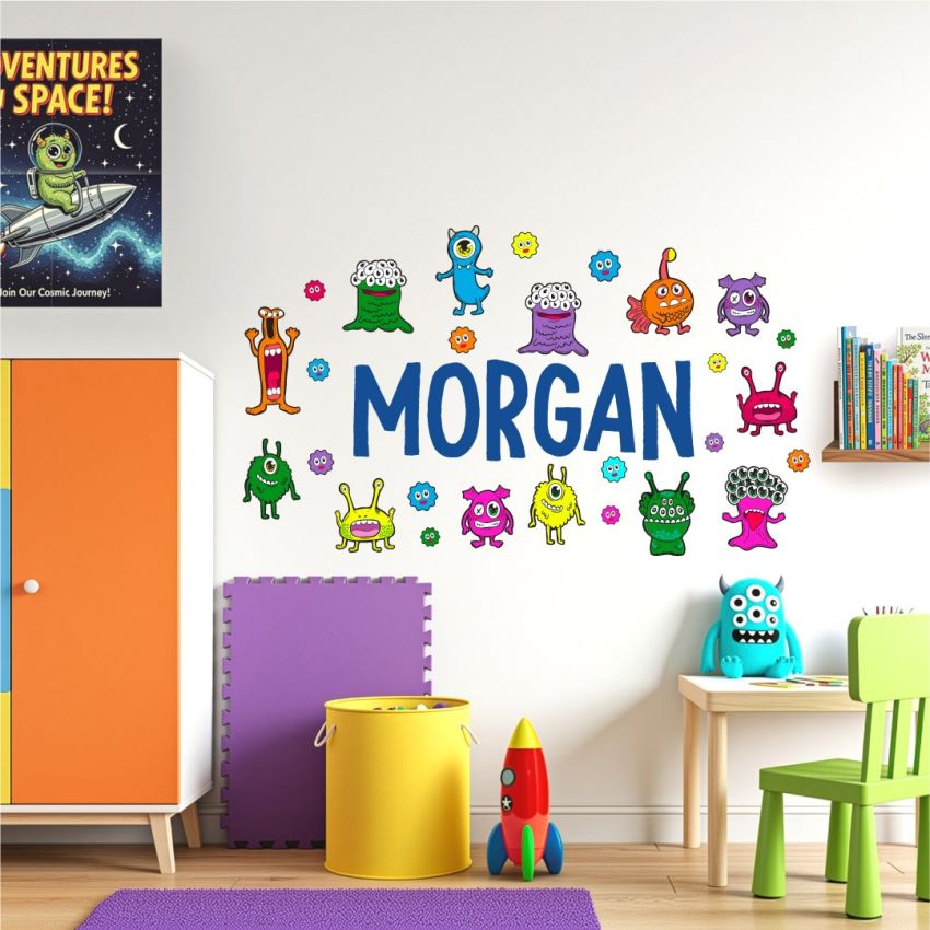 Monsters Wall Stickers product preview image