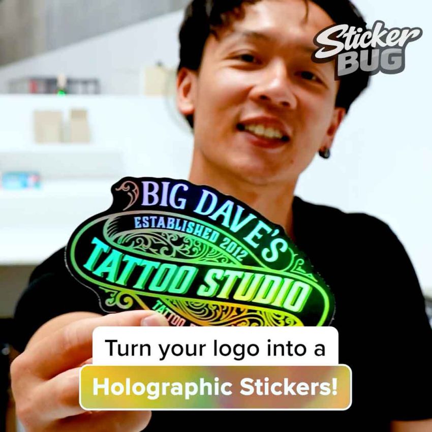 Holographic Die Cut Stickers gallery image №3