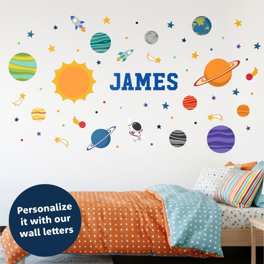 Outer Space Wall Stickers product preview image