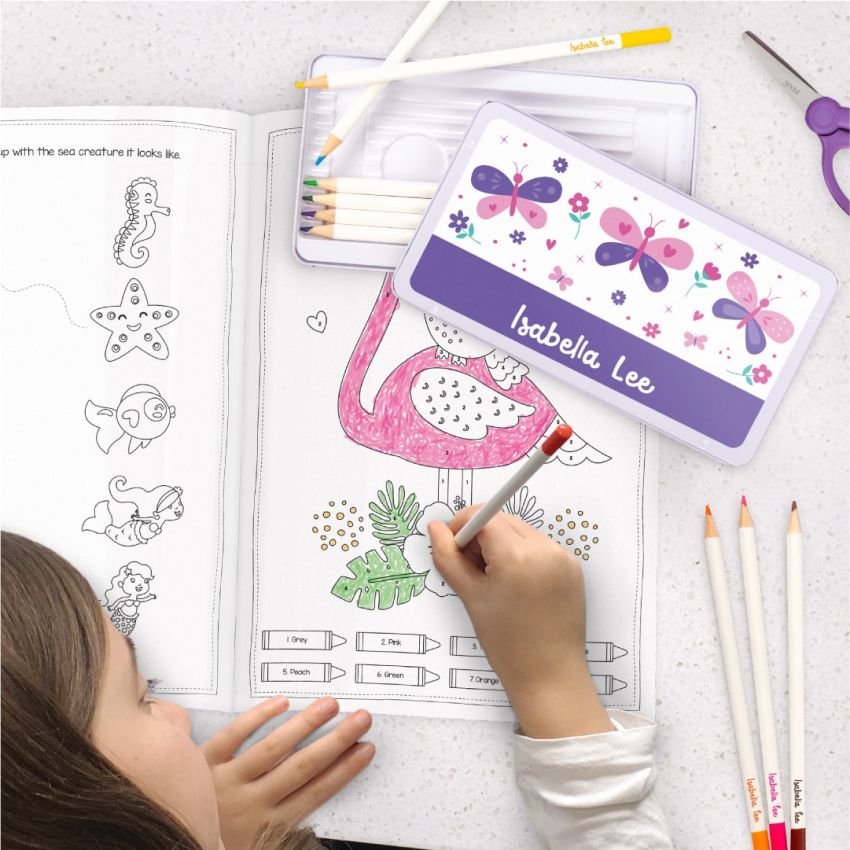 Colouring Pencil Tins product preview image