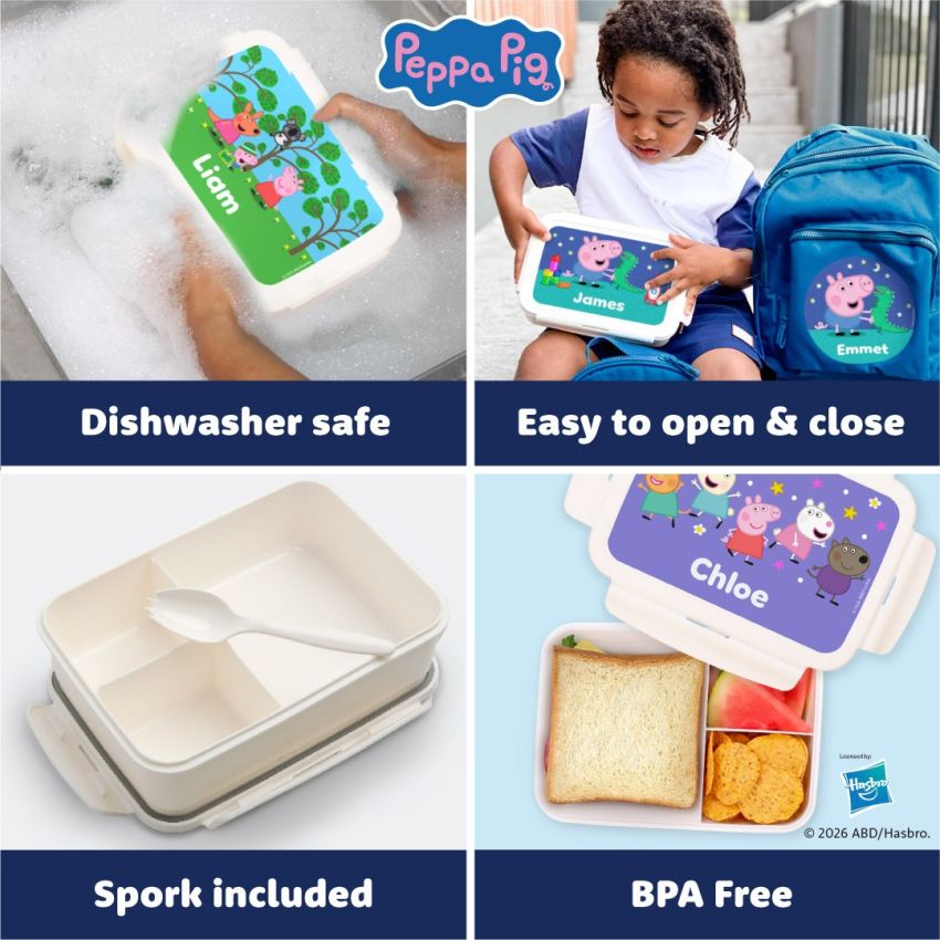 Peppa Pig Bento Lunch Box gallery image №2