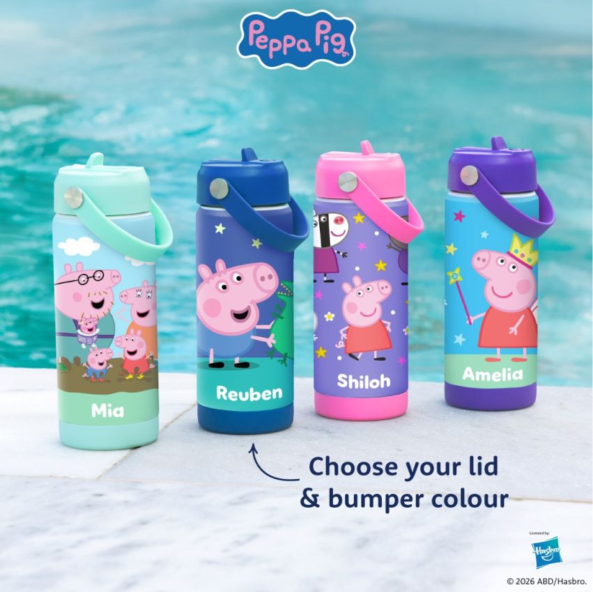 Peppa Pig Metal Drink Bottle product preview image