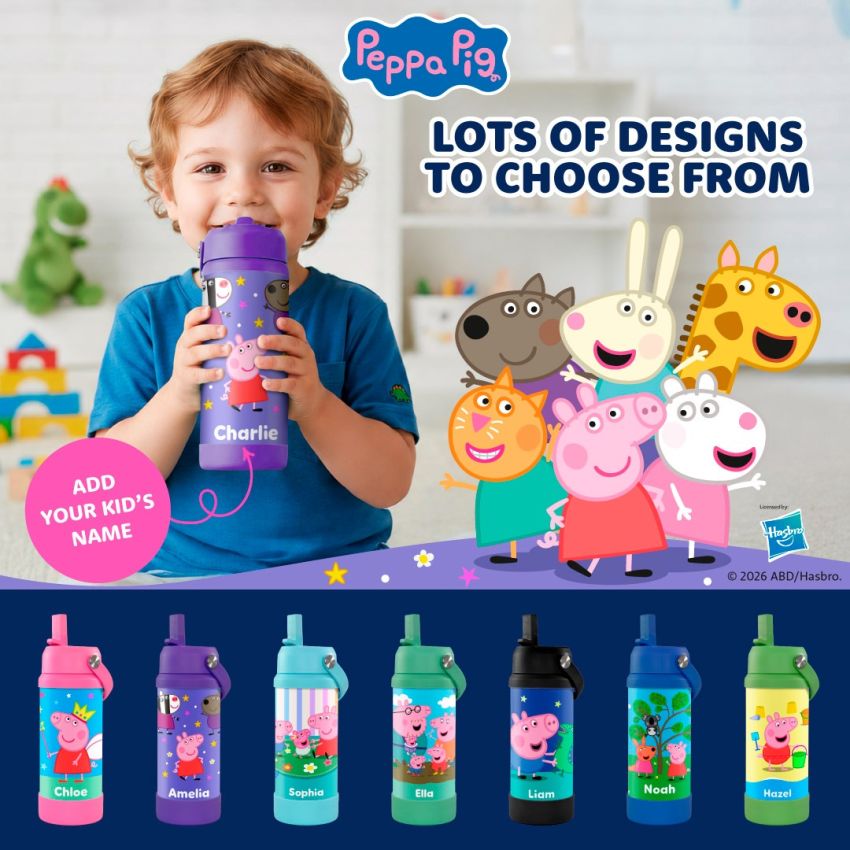 Peppa Pig Metal Drink Bottle product preview image
