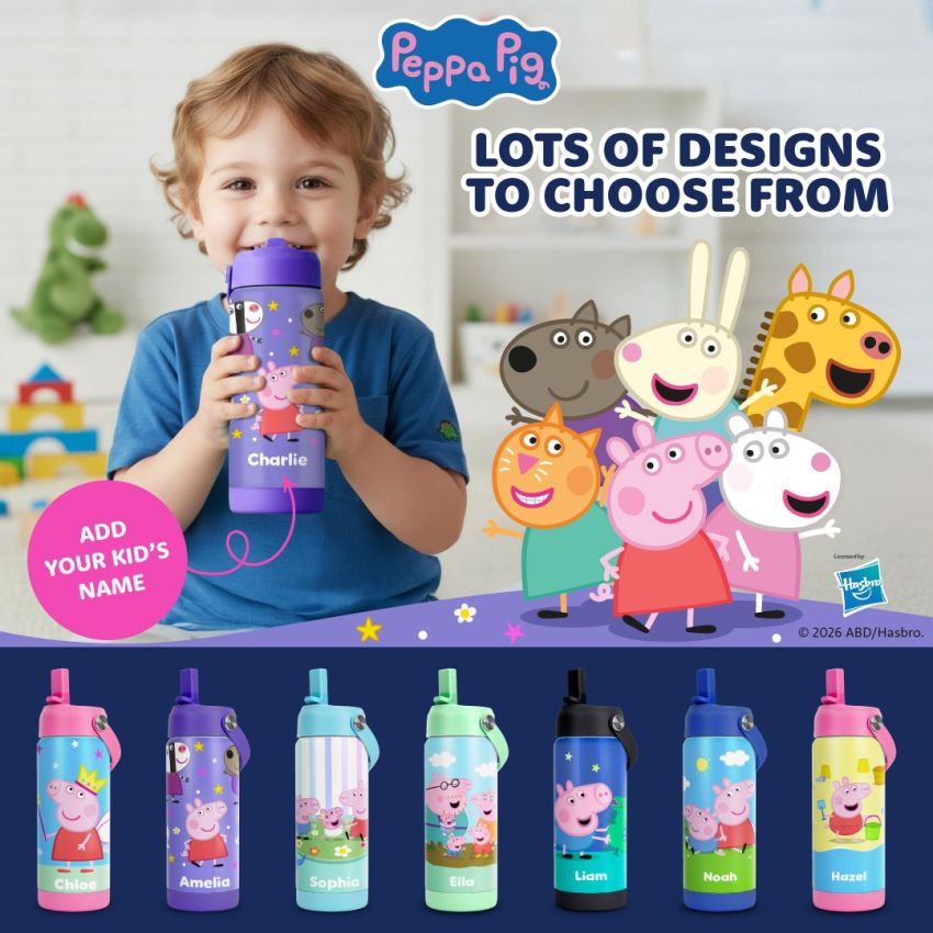 Peppa Pig Metal Drink Bottle product preview image