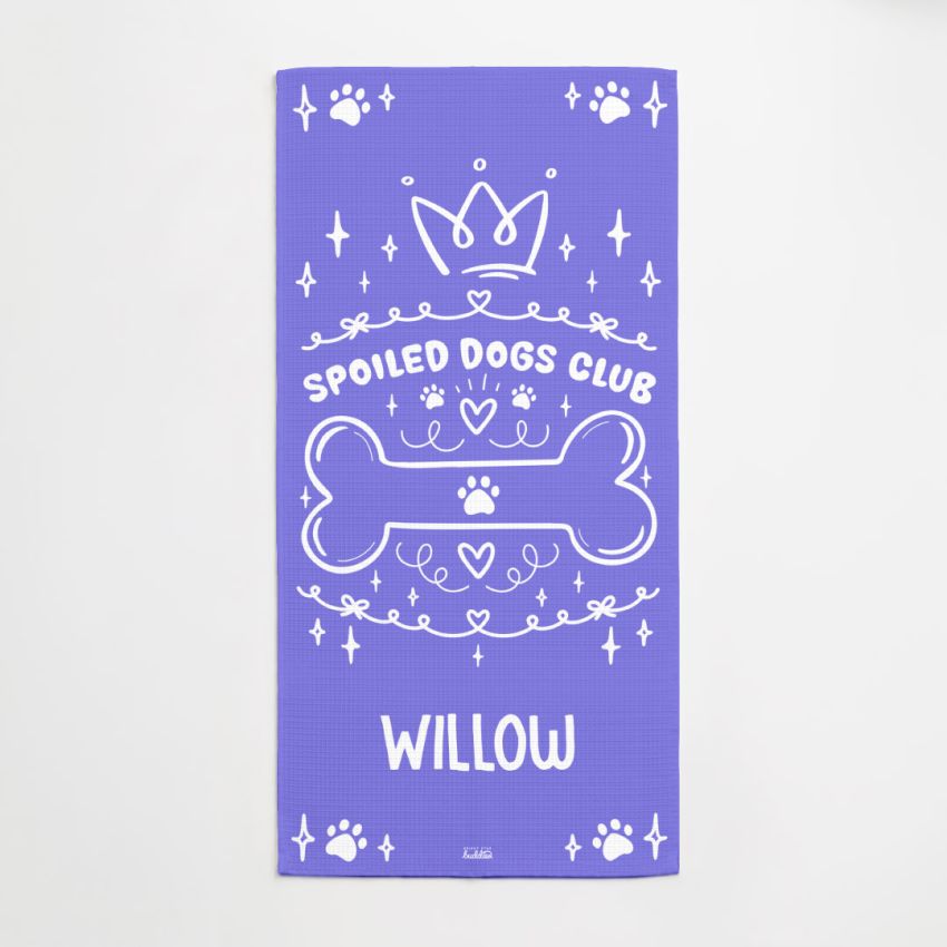 Personalised Dog Towel product preview image