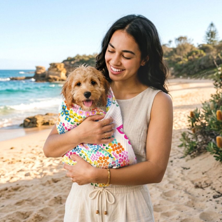 Personalised Dog Towel product preview image