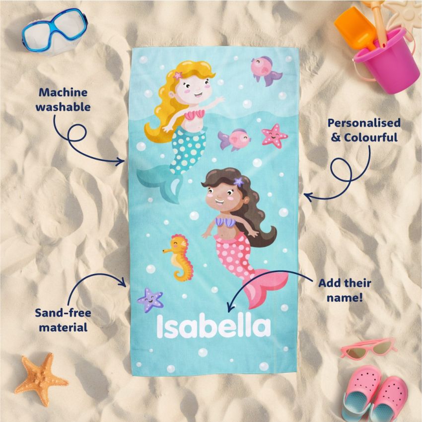 Personalised Kids Towels gallery image №2