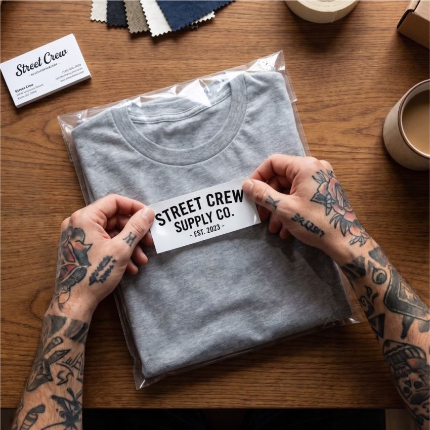 Rectangle Vinyl Sticker Sheets product preview image