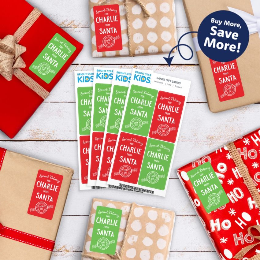 Personalized Santa Gift Labels product preview image