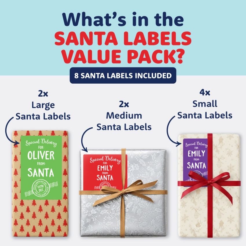 Santa Labels Combo Pack gallery image №2