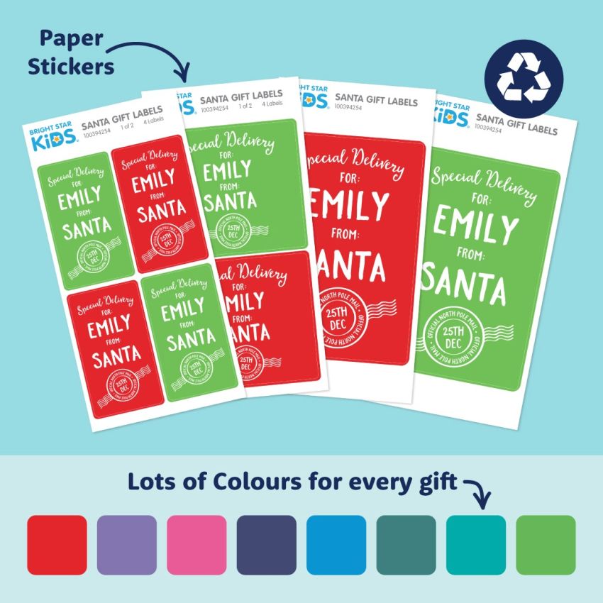 Santa Labels Value Kit product preview image
