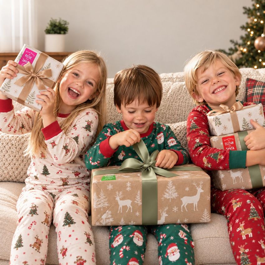 Santa Gift Labels product preview image