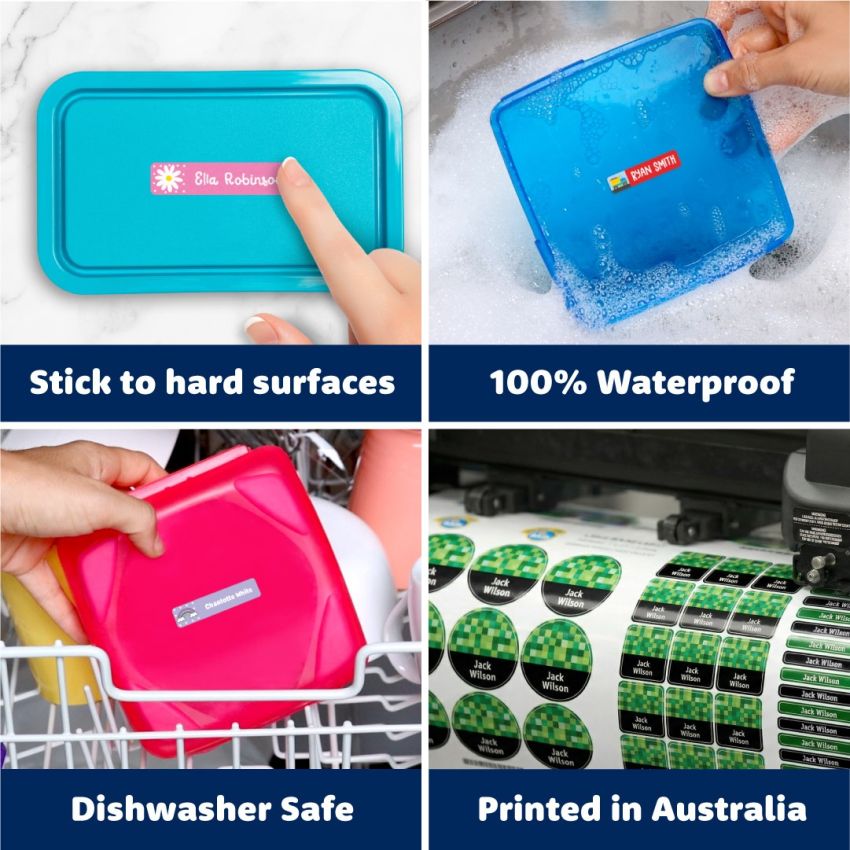 Small Stick On Name Labels product preview image