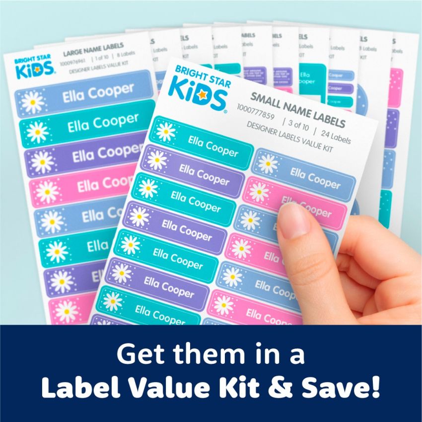 Small Stick On Name Labels product preview image