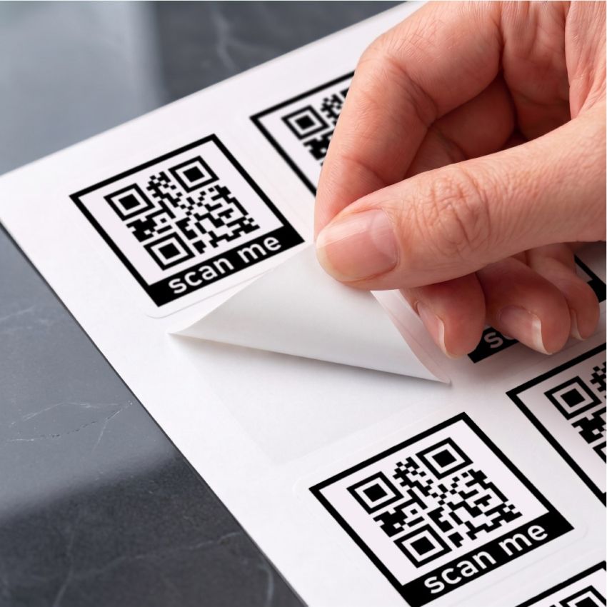 Square Vinyl Sticker Sheets product preview image