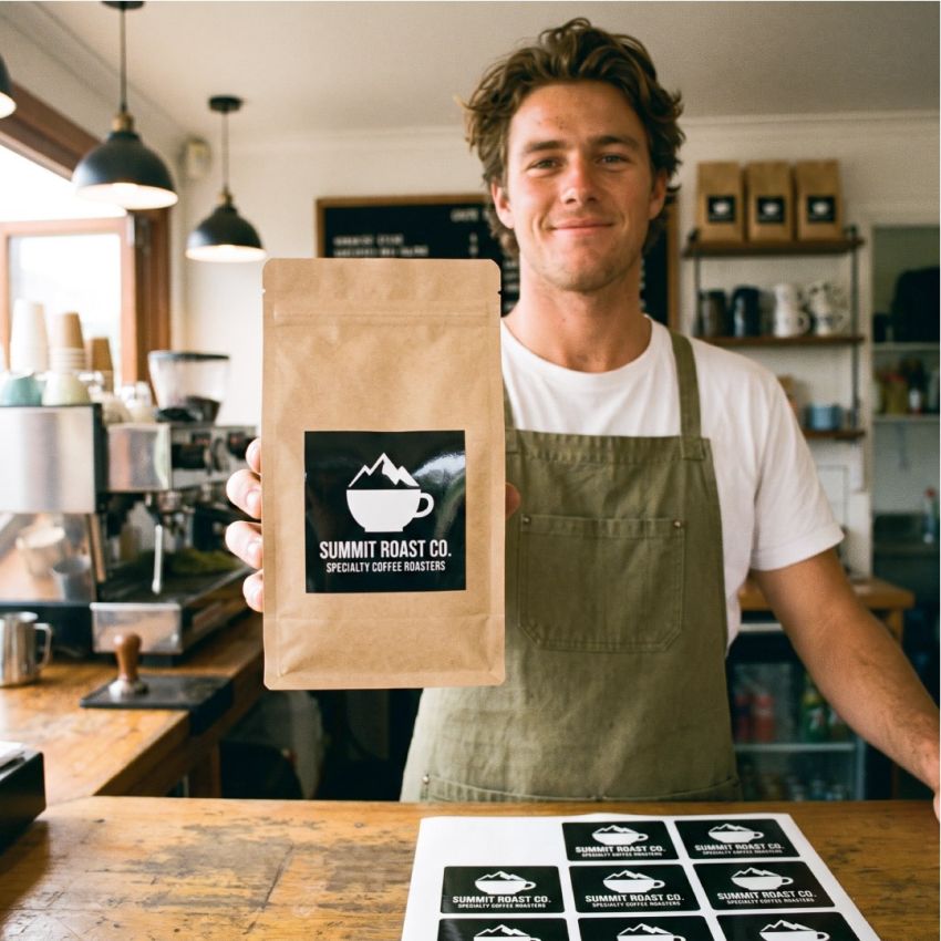 Square Vinyl Sticker Sheets product preview image