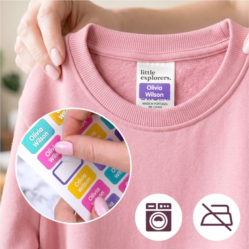 Stick & Go Clothing Tags product preview image