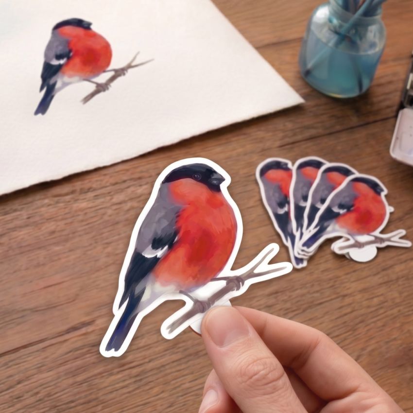 Custom Die Cut Vinyl Stickers product preview image