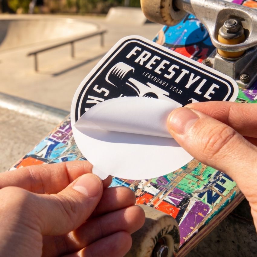 Custom Die Cut Vinyl Stickers product preview image