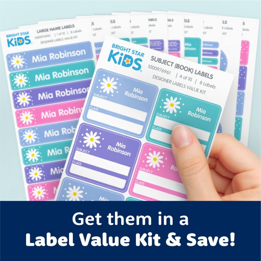 Subject (Book) Name Labels product preview image