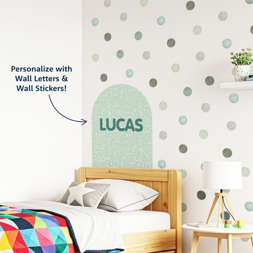 Tall Patterned Arch Wall Stickers product preview image