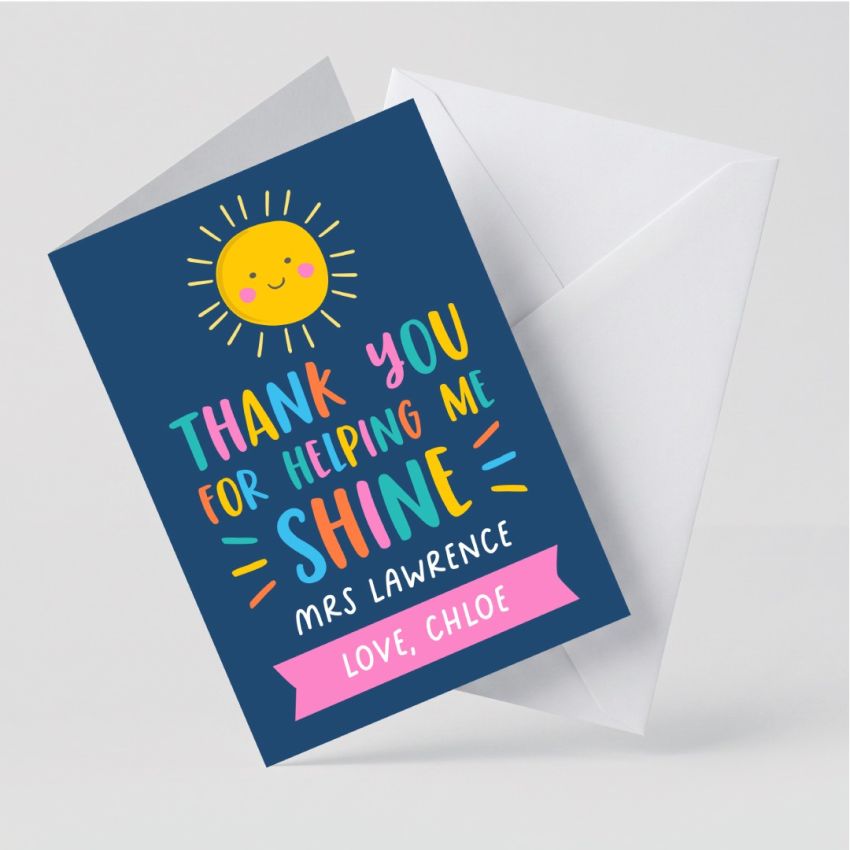 Teacher Thank You Card product preview image
