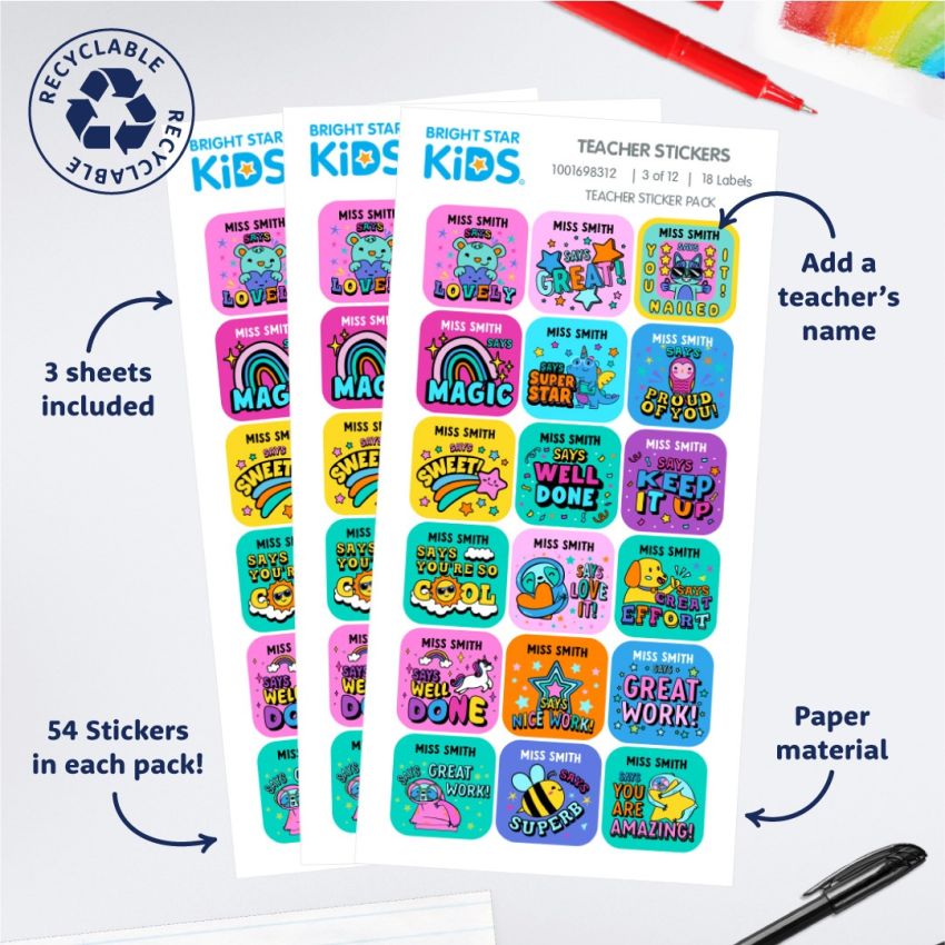 Teacher Sticker Pack gallery image №1