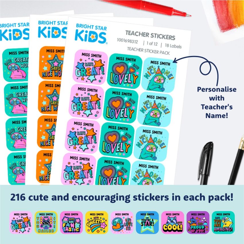 Teacher Sticker Pack gallery image №1