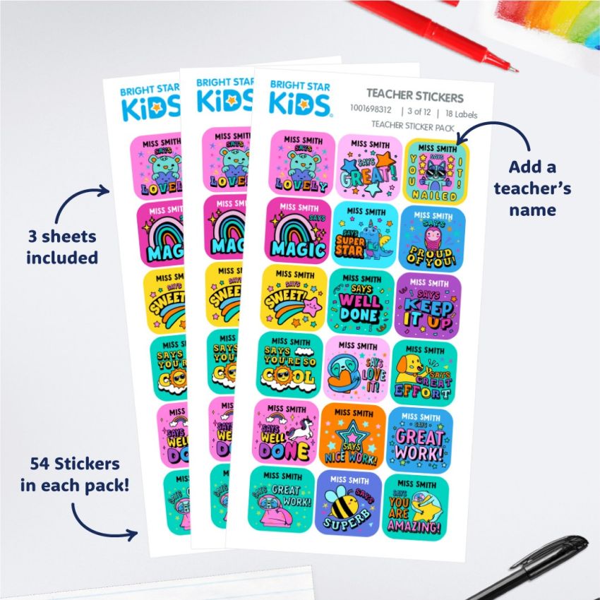 Teacher Sticker Pack product preview image