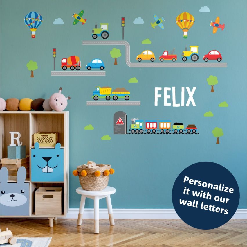 Transport Wall Stickers gallery image №4