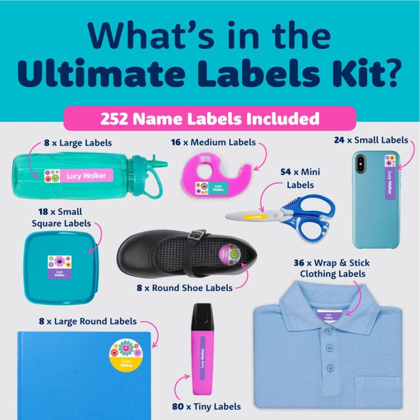 The Ultimate Sticker Name Labels Kit gallery image №2