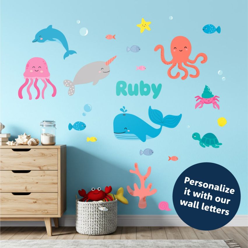 Under The Sea Wall Stickers gallery image №4