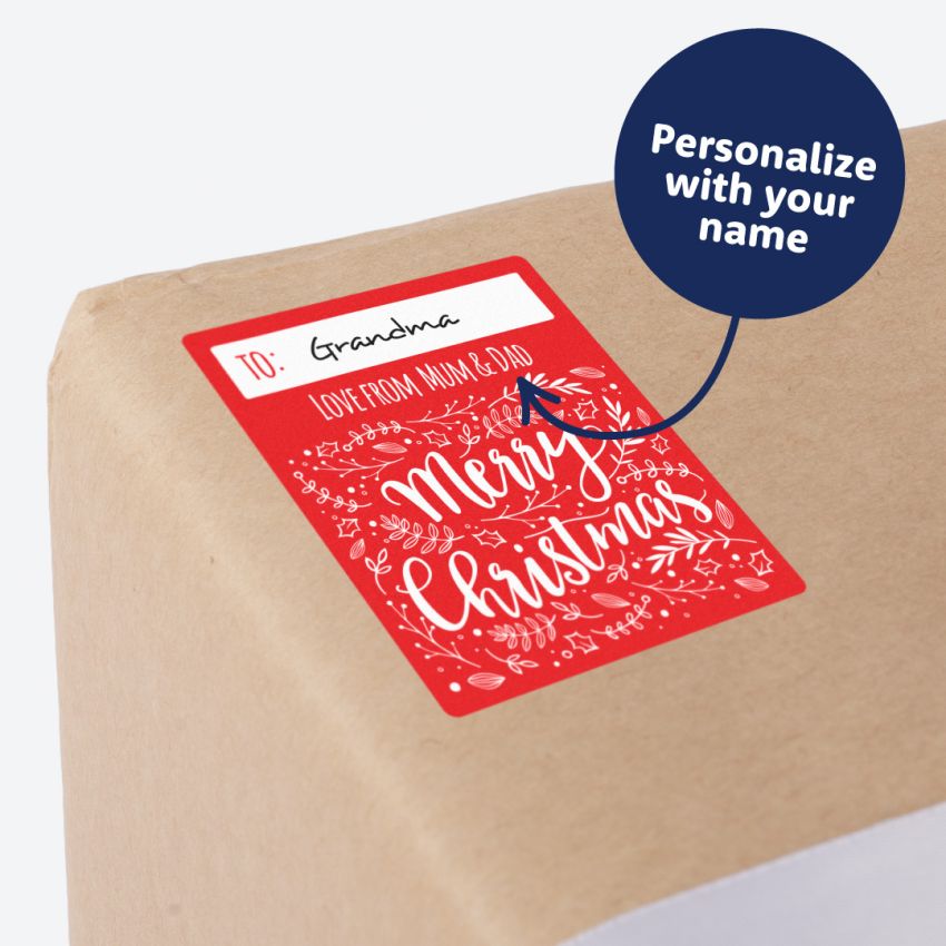 Personalized Christmas Gift Labels product preview image