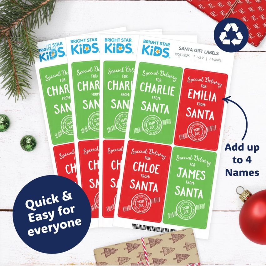 Family Santa Labels Value Pack gallery image №2