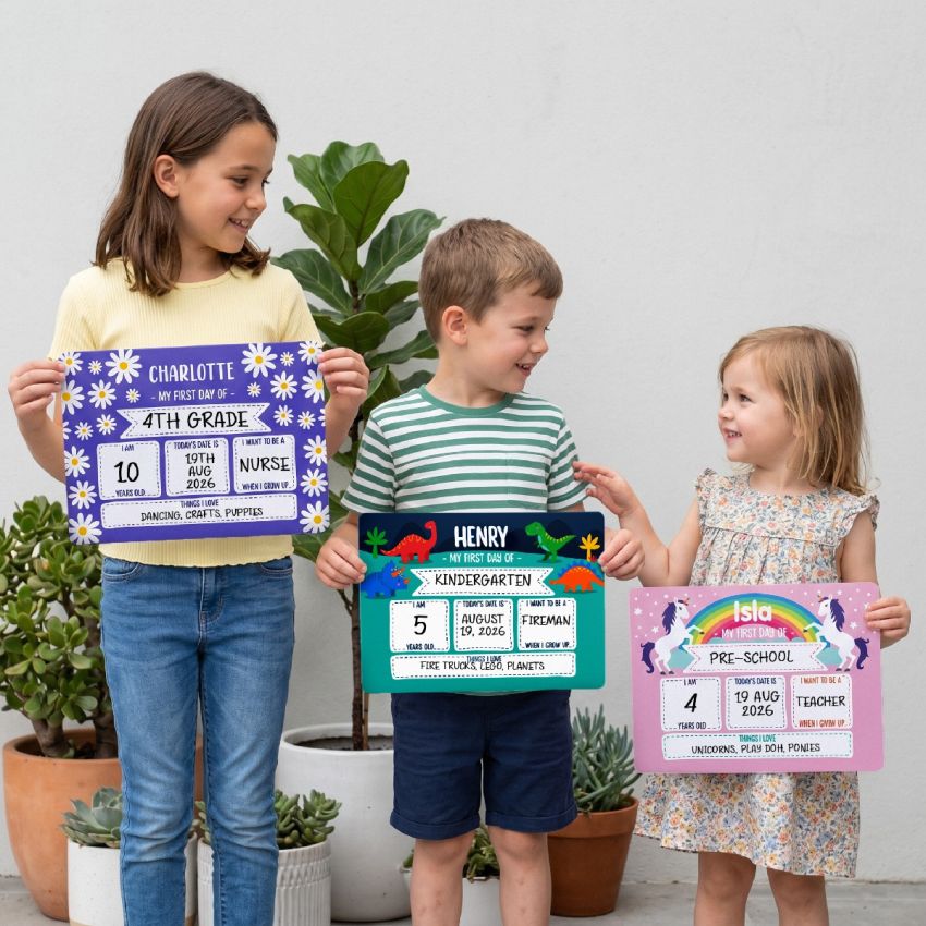 First Day Signs product preview image