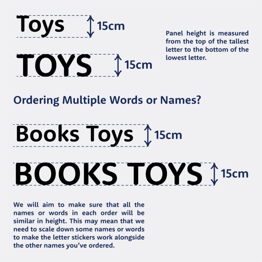 Metallic Vinyl Lettering product preview image