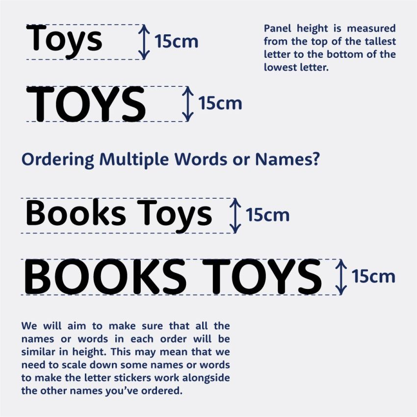 Wall Letters product preview image