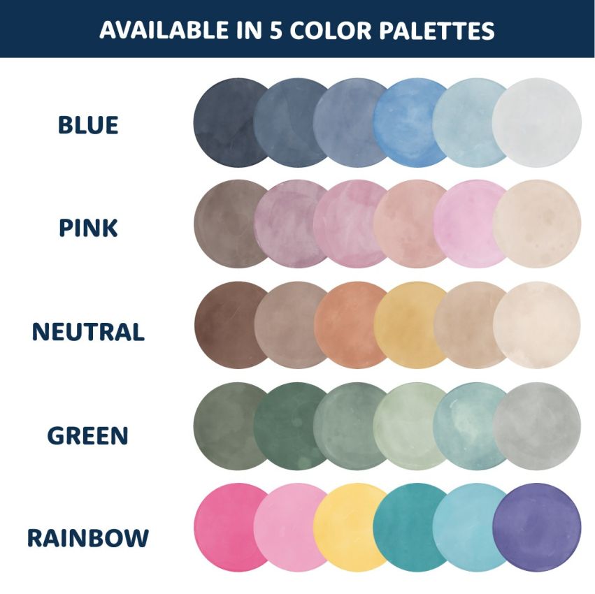 Watercolor Dots Wall Stickers product preview image