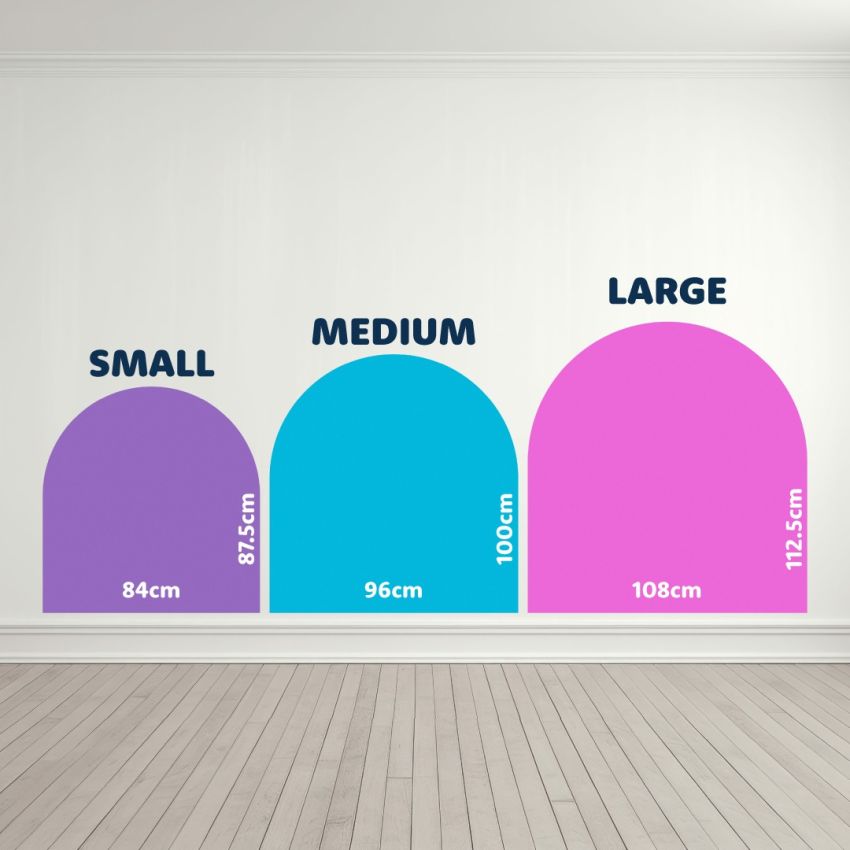 Wide Arch Wall Stickers product preview image