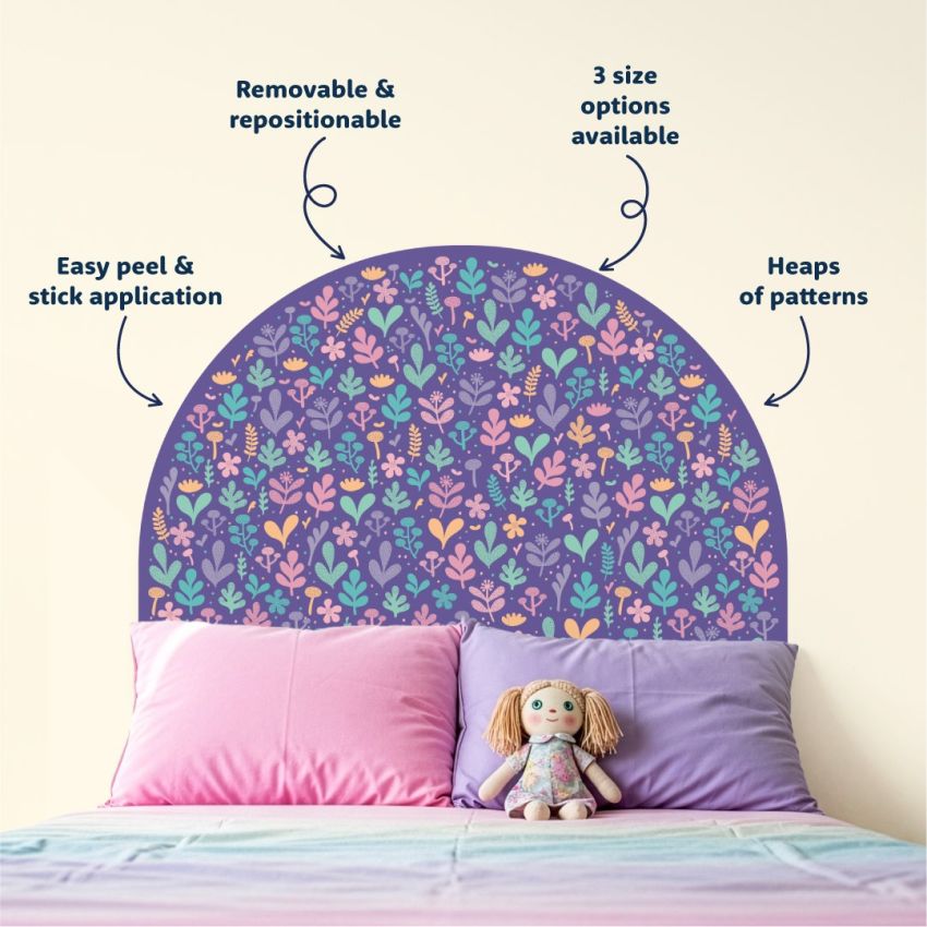 Wide Patterned Arch Wall Stickers gallery image №1