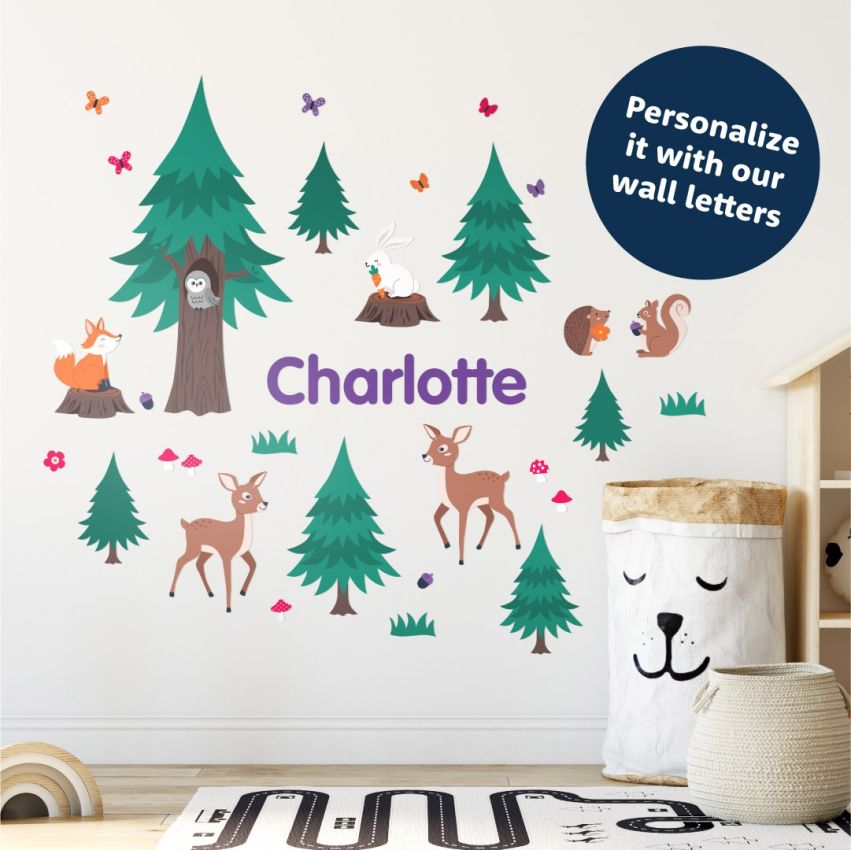 Woodland Wall Stickers product preview image