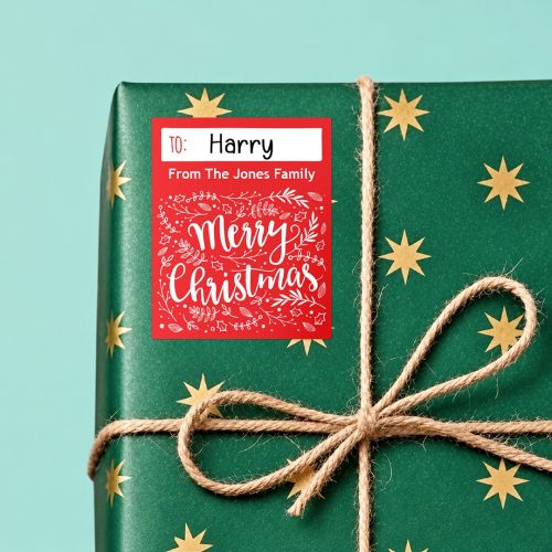 Personalized Christmas Gift Labels