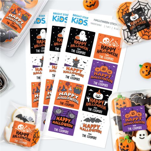 Custom Halloween Stickers